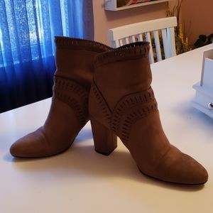 Brown booties
